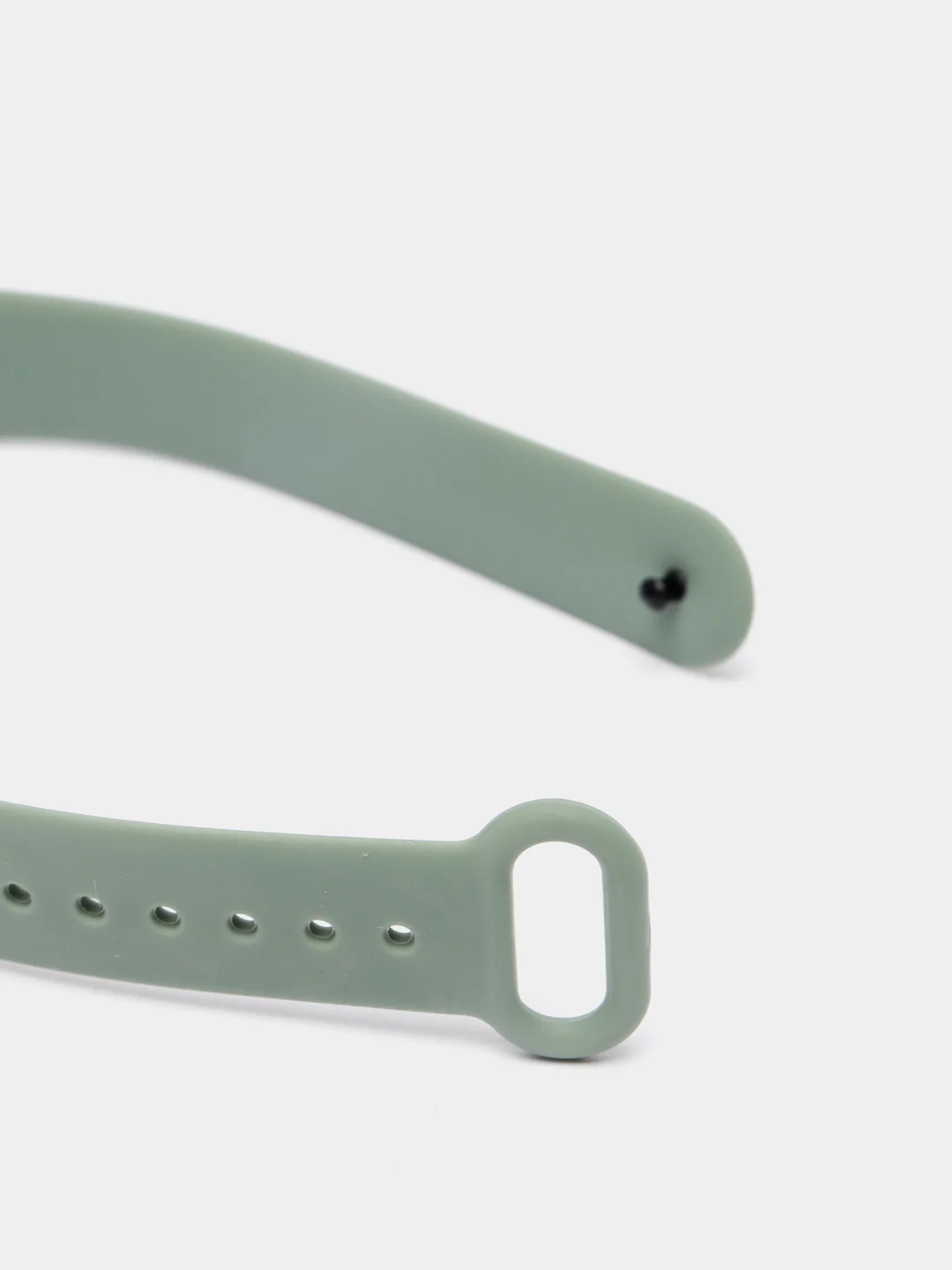 Зелёный хаки силиконовый ремешок Xiaomi Mi Band 3/4
