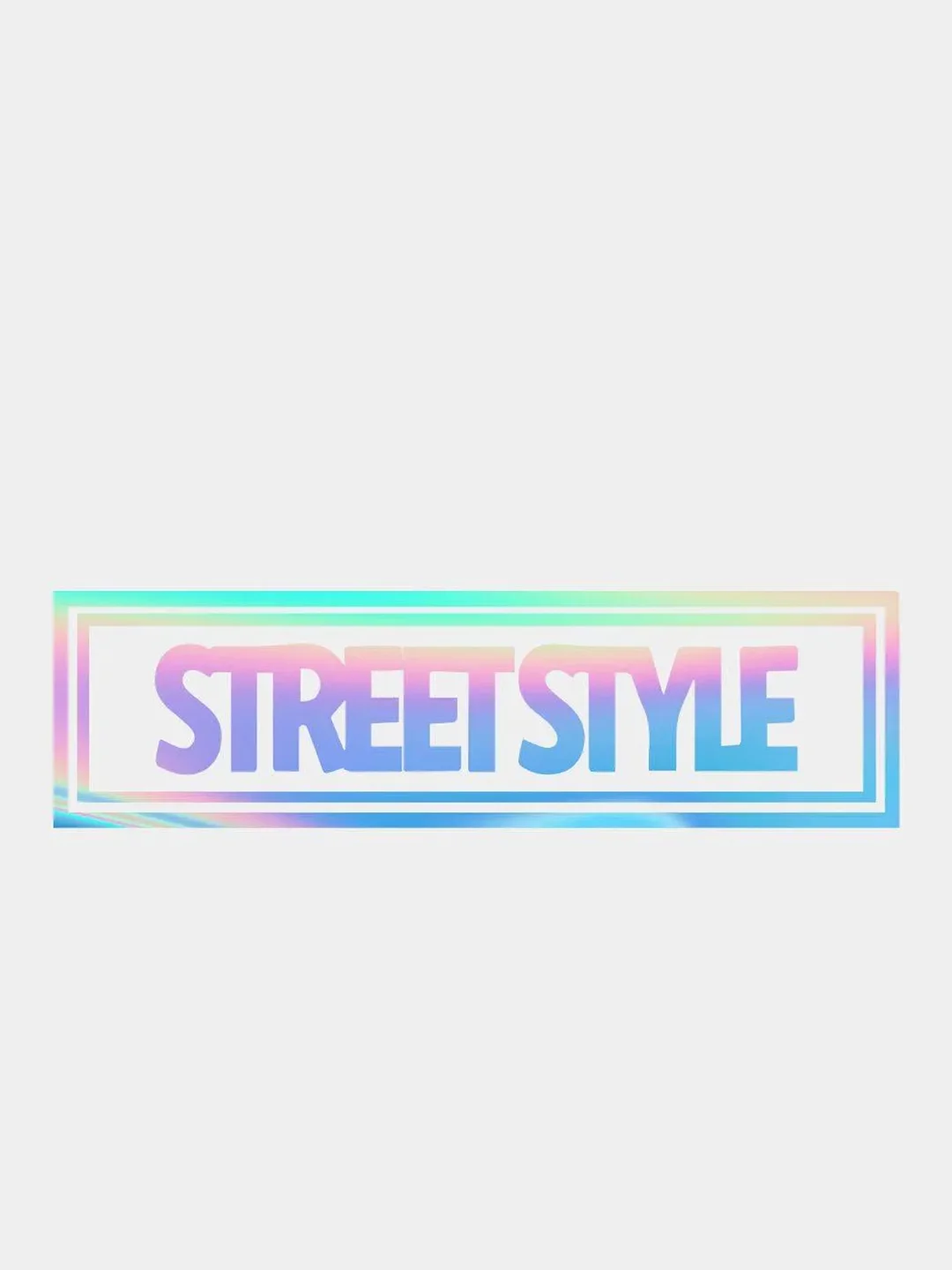 Бирюзовый jdm наклейка STREETSTYLE