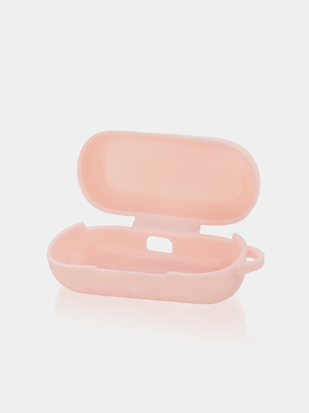 Розовый чехол на Huawei FreeBuds Lite/Honor FlyPods Lite для наушников КАРТОФАН, силикон матовый