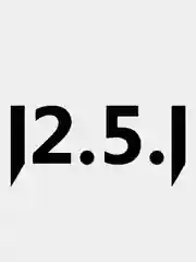 Черный jdm наклейка "12.5.1"