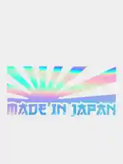 Бирюзовый jdm наклейка MADE IN JAPAN