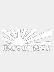 JDM наклейка MADE IN JAPAN