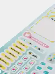 Желтый наклейки для ежедневника