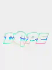 Бирюзовый jdm наклейка DOPE
