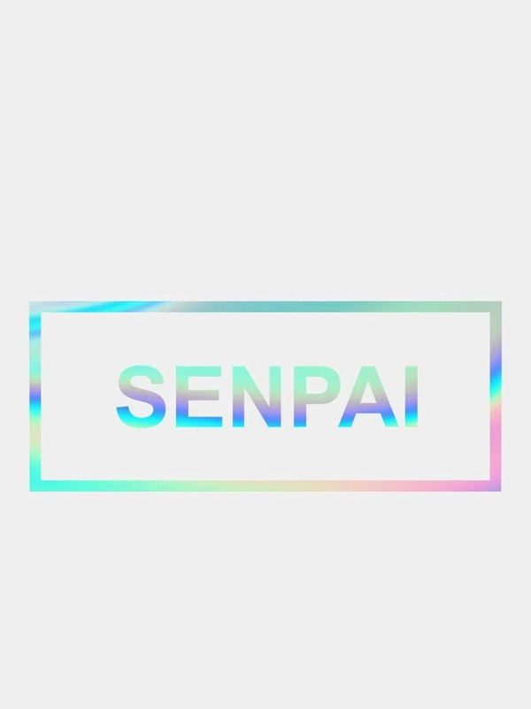 JDM наклейка "SENPAI"