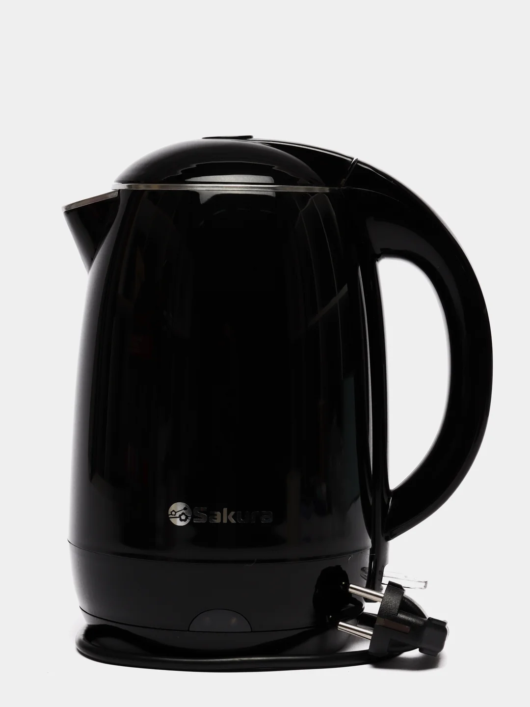 Черный чайник электрический Sakura SA-2157BK, 1800-2000 Вт