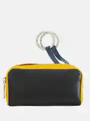 Черный кожаная ключница DuDuBags серии Bahamas
