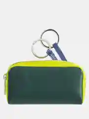 Зеленый кожаная ключница DuDuBags серии Bahamas