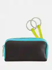 Коричневый кожаная ключница DuDuBags серии Bahamas