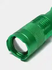 Зеленый фонарь светодиодный ручной CREE-Q5 приближаемый с зумом (Zoom) с возможностью фокусировки