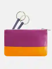 Фуксия кожаная ключница DuDuBags серии Kimolos