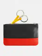 Черный кожаная ключница DuDuBags серии Kimolos