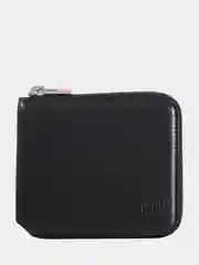 Черный кожаный кошелёк DuDuBags серии Faro