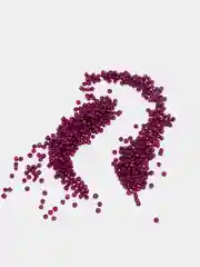 Фиолетовый бисер стеклянный, 10 г, Чехия