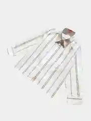 Кремовый рубашки детские с длинными рукавами