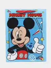 Пакет подарочный "Mickey Mouse" (Микки Маус), 31 х 40 х 11,5 см