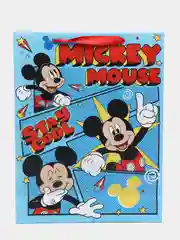 Пакет подарочный "Mickey Mouse" (Микки Маус), 31 х 40 х 11,5 см