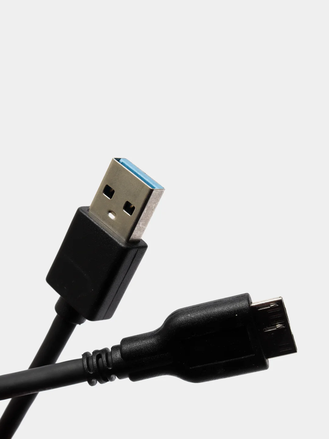 Черный кабель Micro USB 3.0 для внешних жестких дисков HDD, SDD