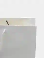 Однотонный белый пакет