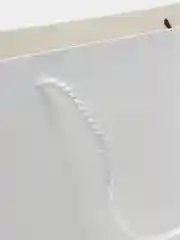 Однотонный белый пакет