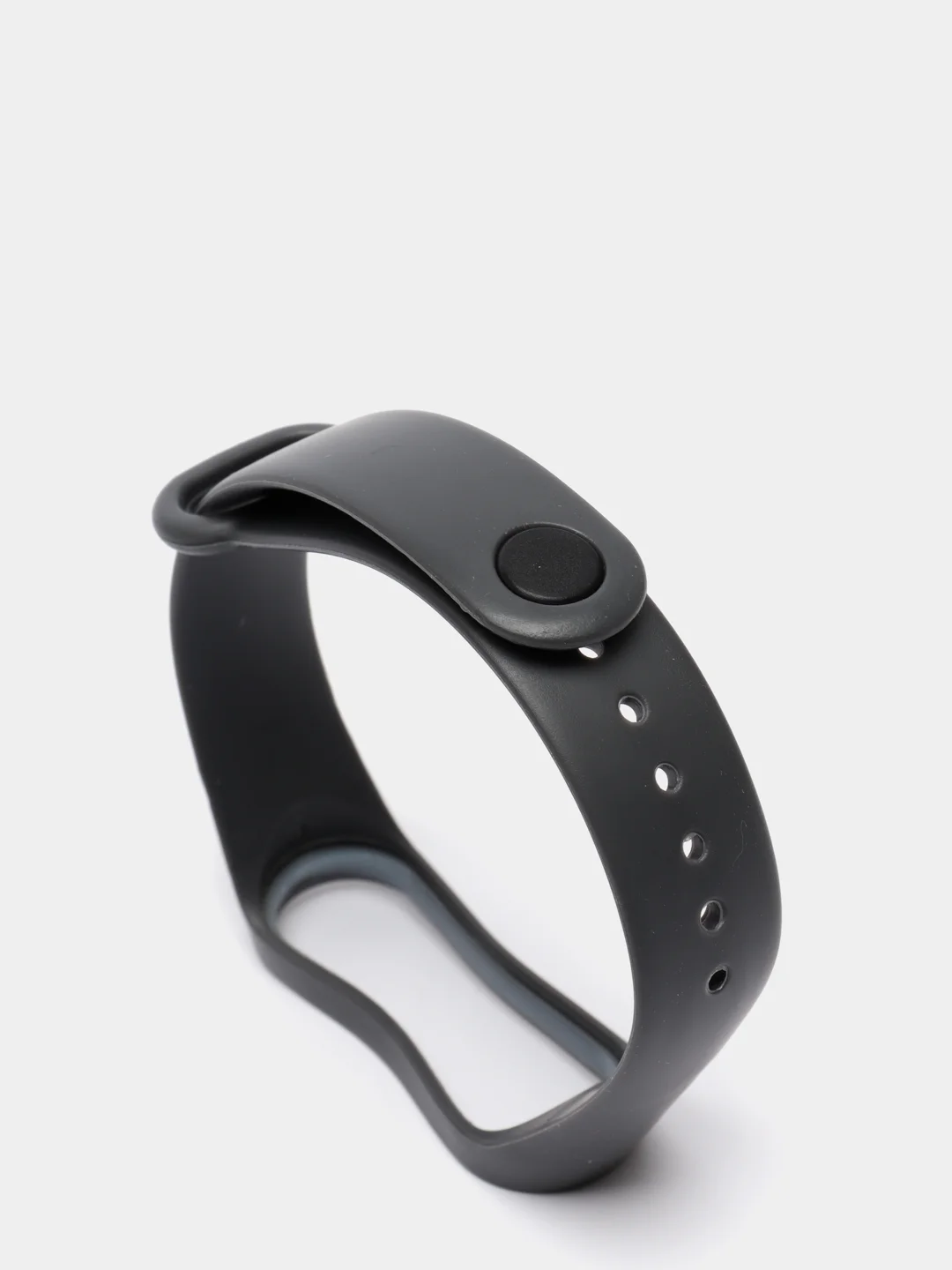 Серый ремешок для фитнес браслета Xiaomi Mi Band 3/4