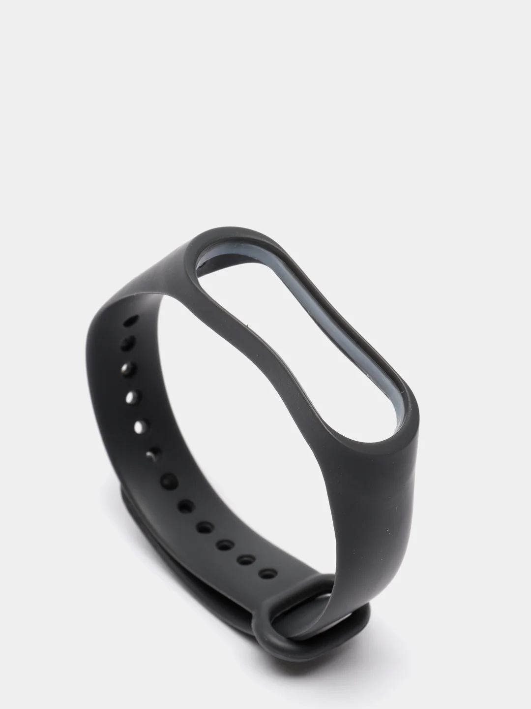 Серый ремешок для фитнес браслета Xiaomi Mi Band 3/4