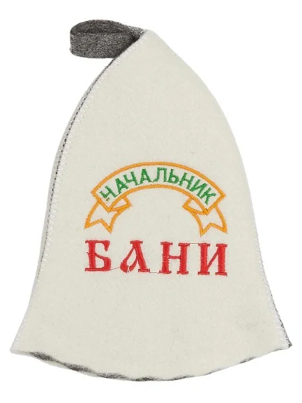 Шапка для бани и сауны, защита от перегрева