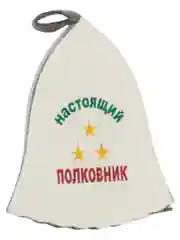 Шапка для бани и сауны, защита от перегрева