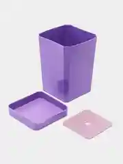 Фиолетовый горшок для растений 6 шт