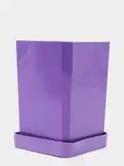 Фиолетовый горшок для растений 6 шт