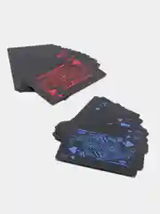 Синий пластиковые карты для покера