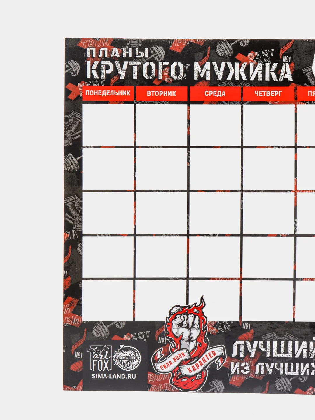 Планер магнитный, А4