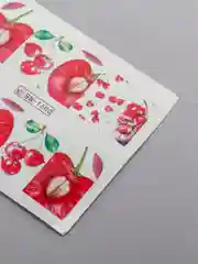 Багровый наклейки для ногтей Фрукты
