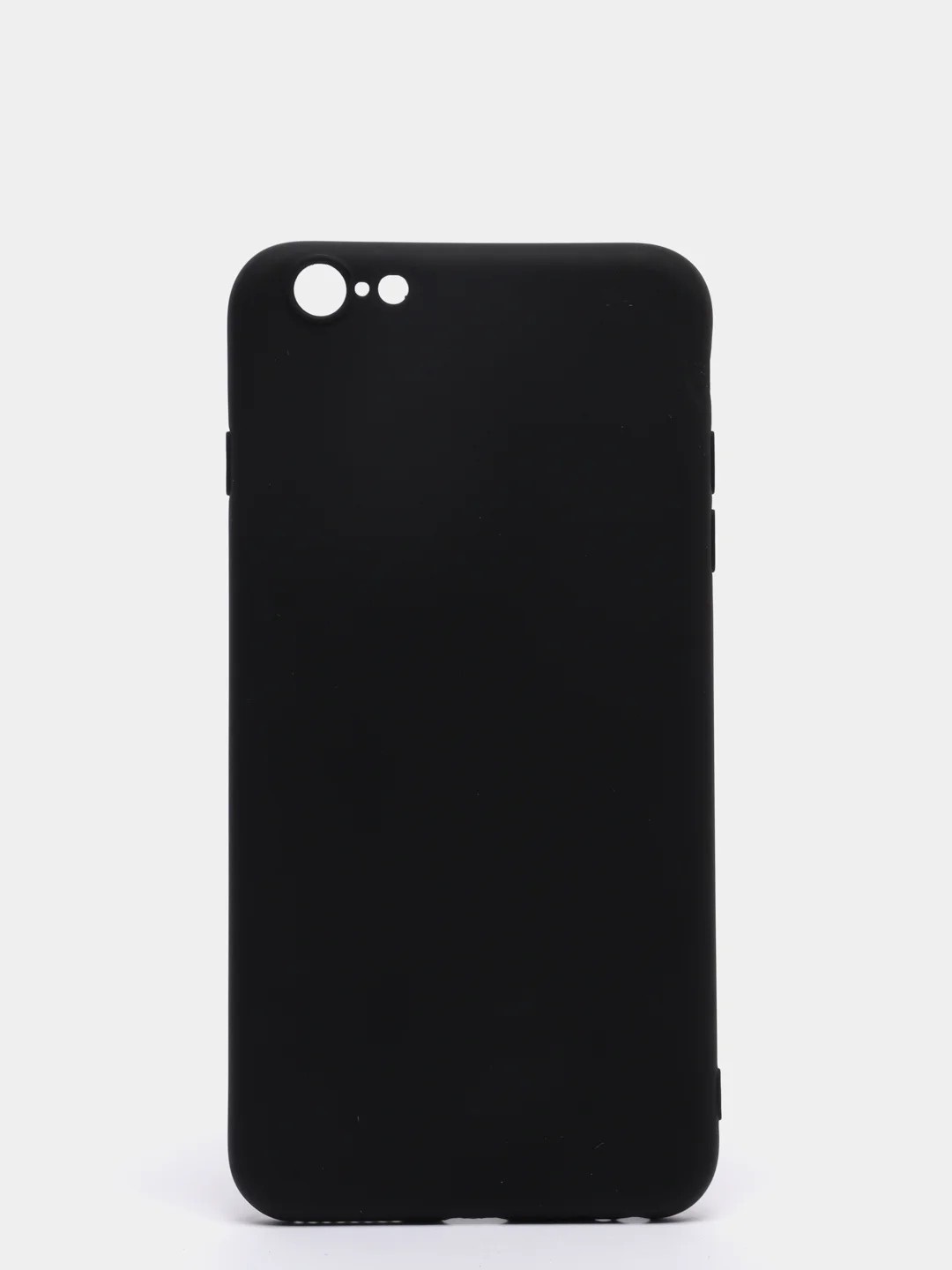 Черный чехол на Айфон (IPhone) 5s, 6, 6 Plus, 7, 7 Plus, X, XS, XR, 11, 11 Pro, 11 Pro Max
