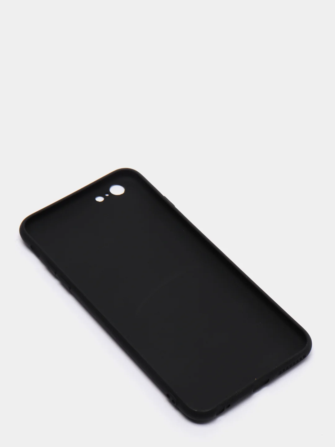 Черный чехол на Айфон (IPhone) 5s, 6, 6 Plus, 7, 7 Plus, X, XS, XR, 11, 11 Pro, 11 Pro Max