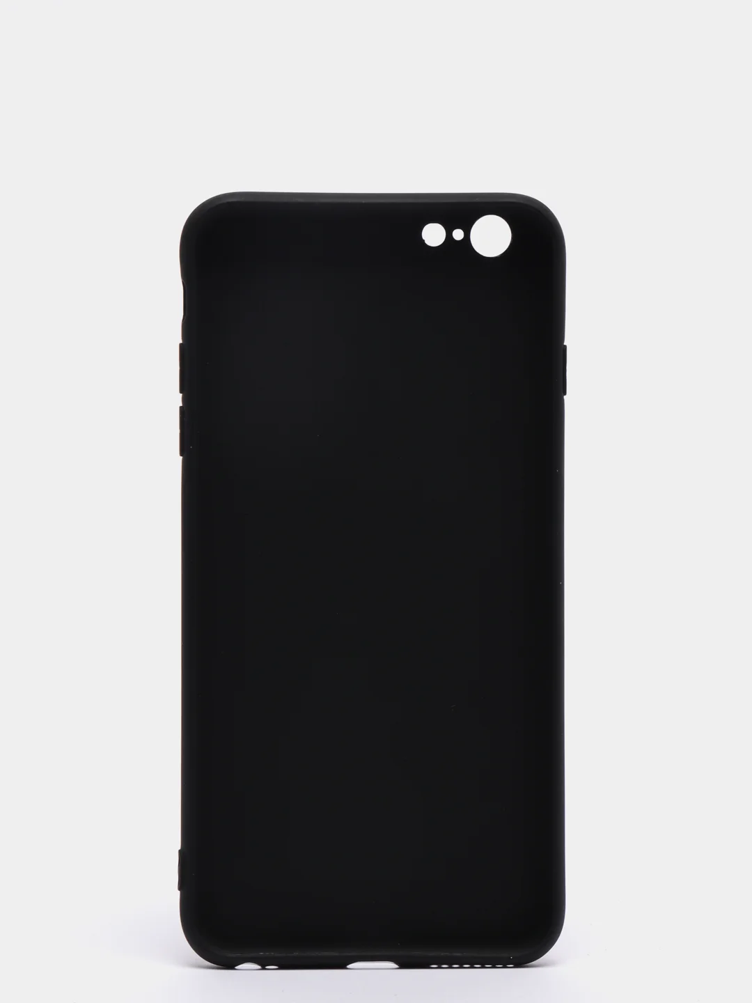 Черный чехол на Айфон (IPhone) 5s, 6, 6 Plus, 7, 7 Plus, X, XS, XR, 11, 11 Pro, 11 Pro Max