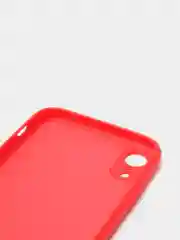 Красный чехол для iPhone 11 / XR / 7 / 8 / SE2 / X / XS / 12 Pro Max, силиконовый