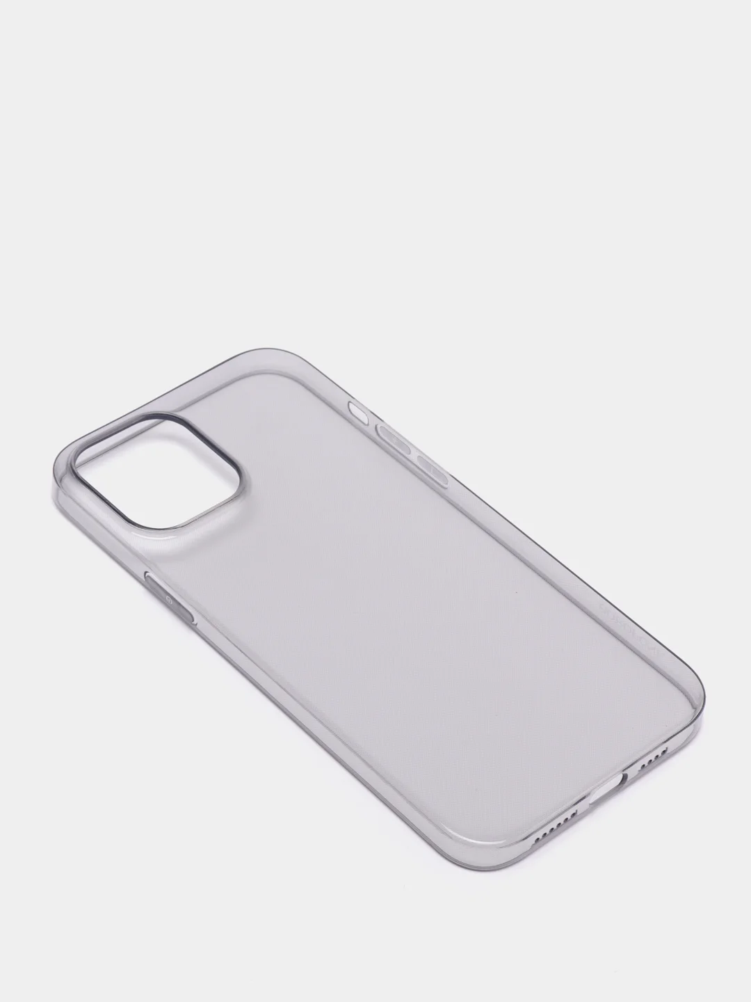 Угольный прозрачный чехол IPhone BOROFONE BI4 серия Ice для iPhone 12 5.4 / 6.1 / 6.1 Pro / 6.7