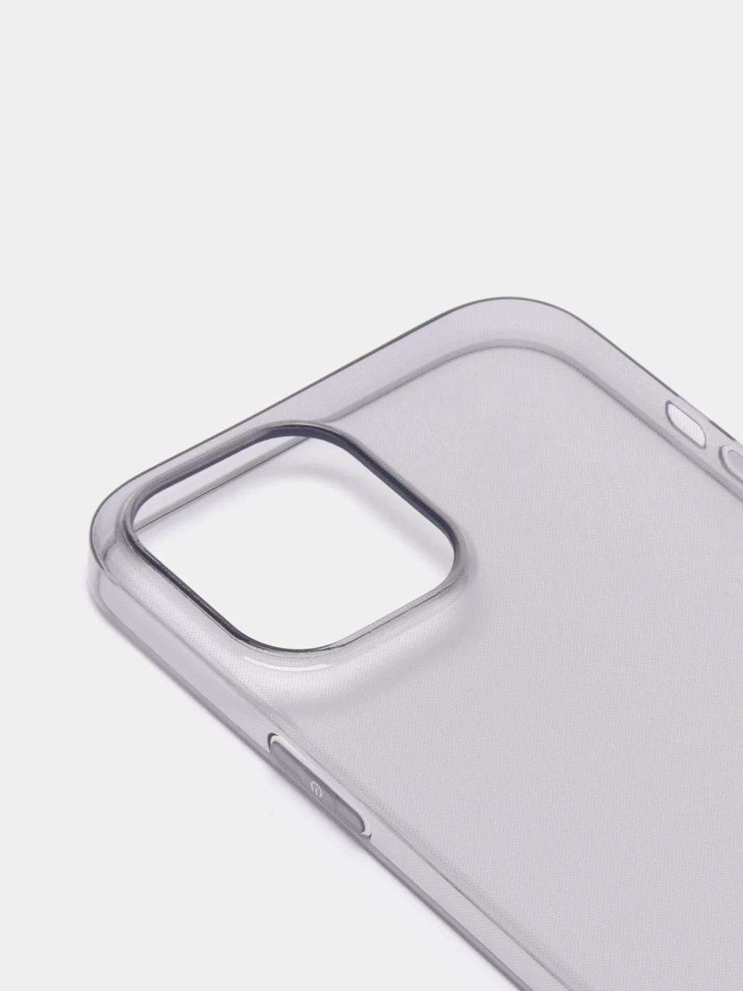 Угольный прозрачный чехол IPhone BOROFONE BI4 серия Ice для iPhone 12 5.4 / 6.1 / 6.1 Pro / 6.7