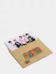 Конверт подарочный для денег с фото открыткой k-pop "BTS"