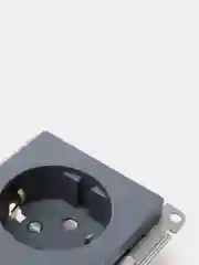 Розетка Schneider Electric AtlasDesign с заземлением, 16А, механизм, грифель, ATN000743