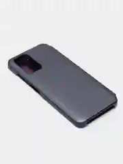Фиолетовый зеркальный чехол-книжка с полупрозрачной панелью для Xiaomi Redmi 10