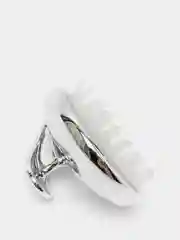 Серый массажная щетка для мытья волос и головы, Массажная расчёска, щетка для головы