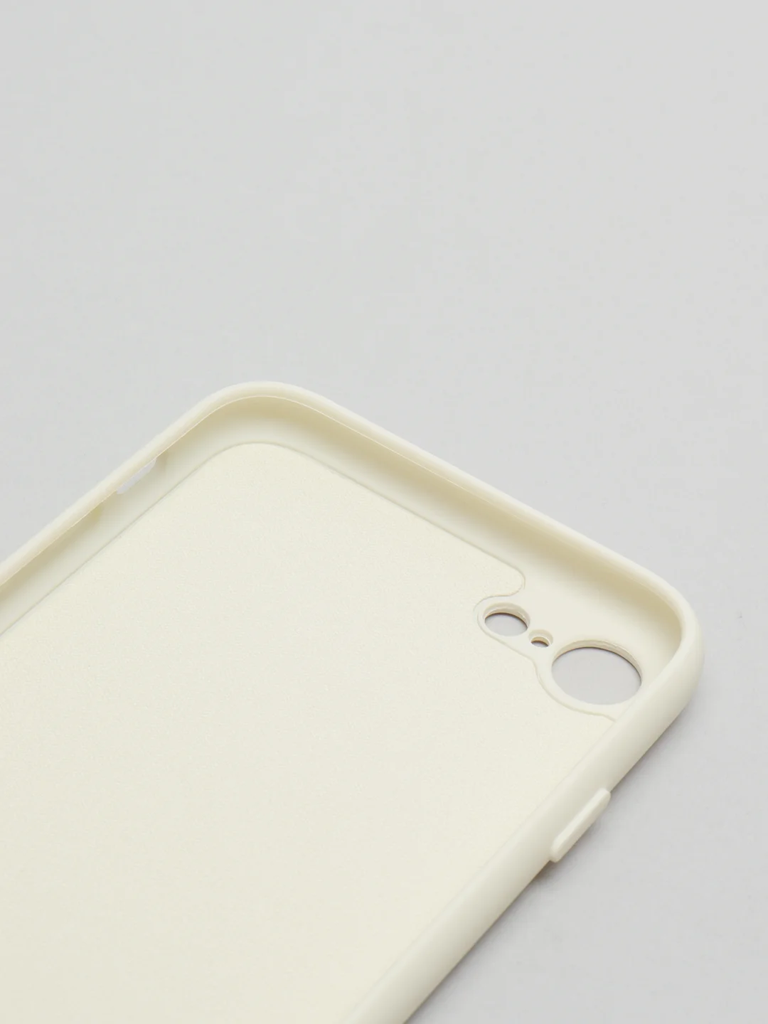 Бежевый чехол для iPhone 11 / XR / 7 / 8 / SE2 / X / XS / 12 Pro Max, силиконовый