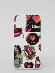 Багровый чехол iPhone 12 / 12 Pro, 12 Pro Max, 12 Mini чехол силиконовый с рисунком