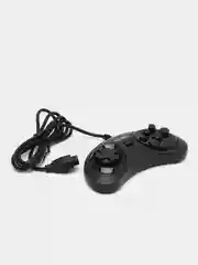 Джойстик для игровой приставки 16 bit 9 pin (узкий штекер) 23-JS черный, матовый