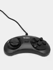 Джойстик для игровой приставки 16 bit 9 pin (узкий штекер) 23-JS черный, матовый
