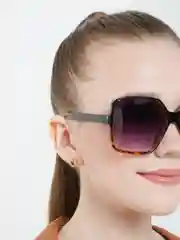 Серый меланж женские солнцезащитные очки