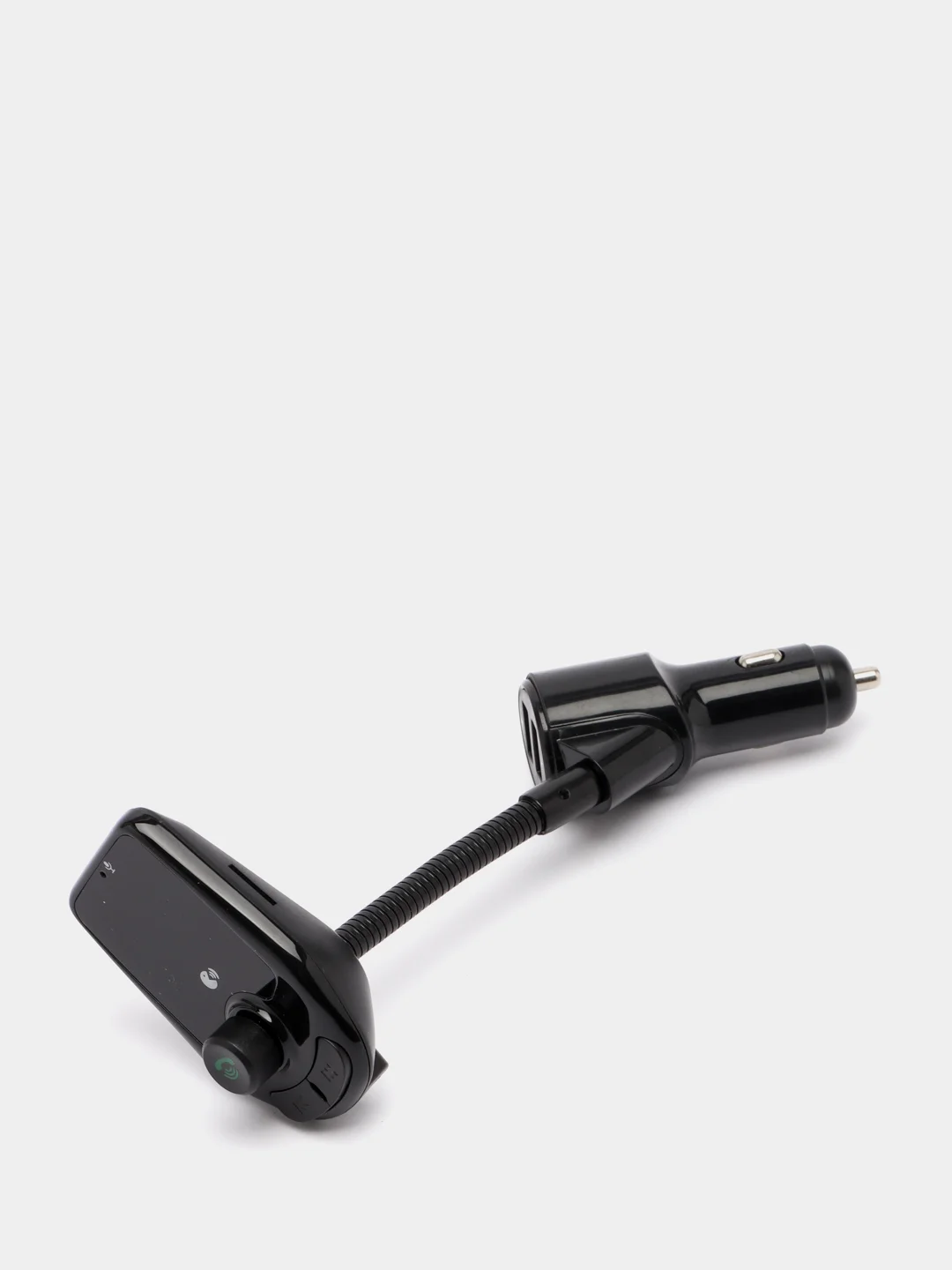 Черный автомобильный Bluetooth FM трансмиттер, ФМ модулятор с зарядным устройством для автомобиля