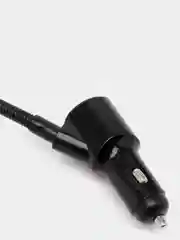 Черный автомобильный Bluetooth FM трансмиттер, ФМ модулятор с зарядным устройством для автомобиля